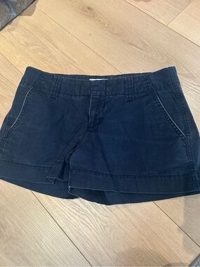 Gap Women's Navy Casual Cotton Shorts